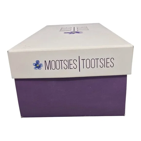 Womens Mootsies Tootsies Black Leather Loafers Flats Size 10W Comfort Slip On - Picture 12 of 12